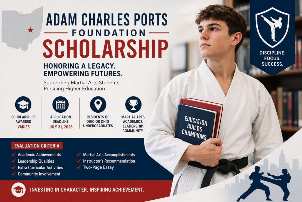 Adam Charles Ports Foundation Scholarship